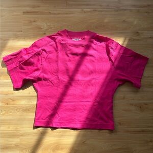 COS Hot Pink Tee - Size Medium